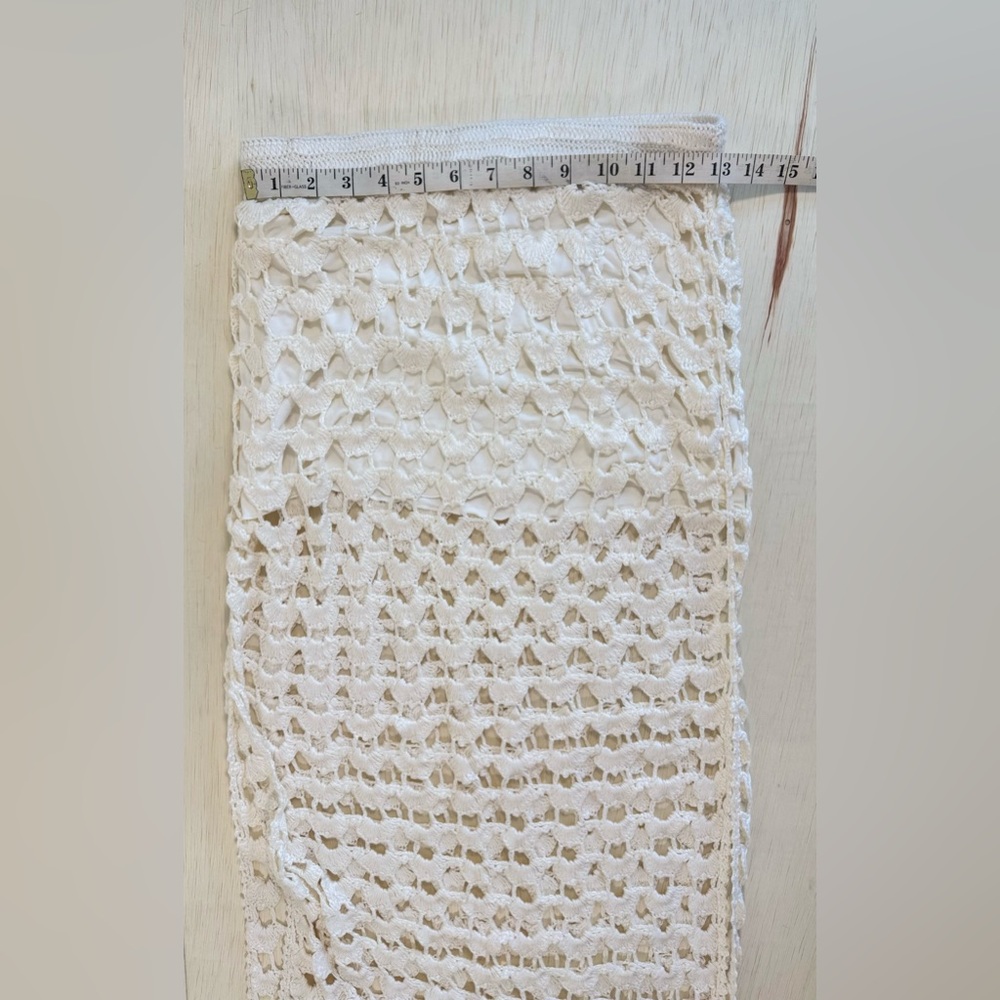 Free People Flook the Label white lace Crochet Set size S - Picture 10 of 13